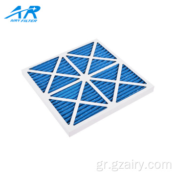 G4 χαρτόνι πλαισίου Foldaway Pleat Havc Air Filter